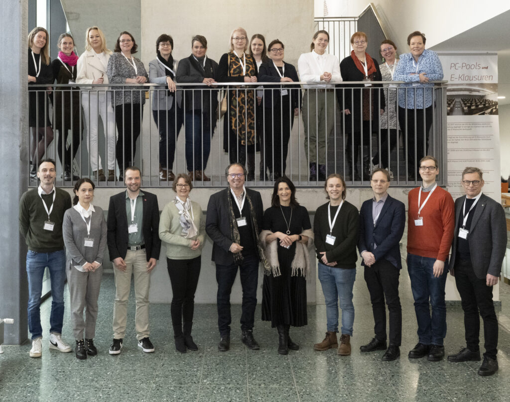 During their visit to Mainz University, the members of the Education Council delegation from the University of Jyväskylä explored topics such as the innovative teaching and teacher training formats in use in JGU. (photo: Peter Pulkowski)