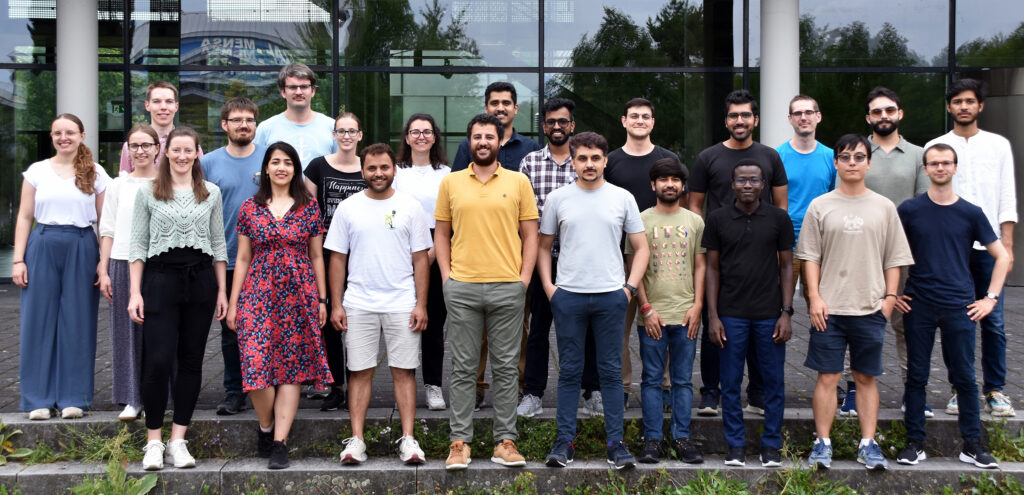 The PhD students involved in the Research Training Group 2516 (photo: Pol Besenius)