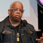Jazz musician and teacher Terence Blanchard during his acceptance speech for the 2025 Gutenberg Teaching Award (photo: Bernd Eßling)