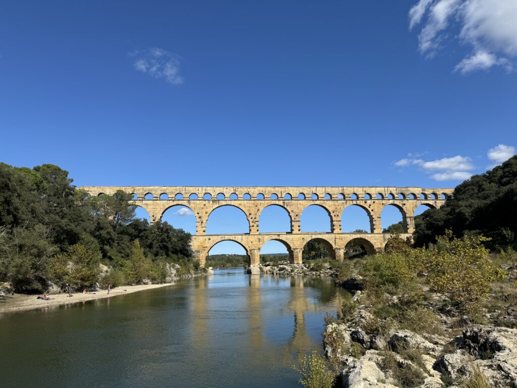 The Pont du Gard supplied ancient Nîmes with water. (photo/©: Meltem Sürmelihindi)